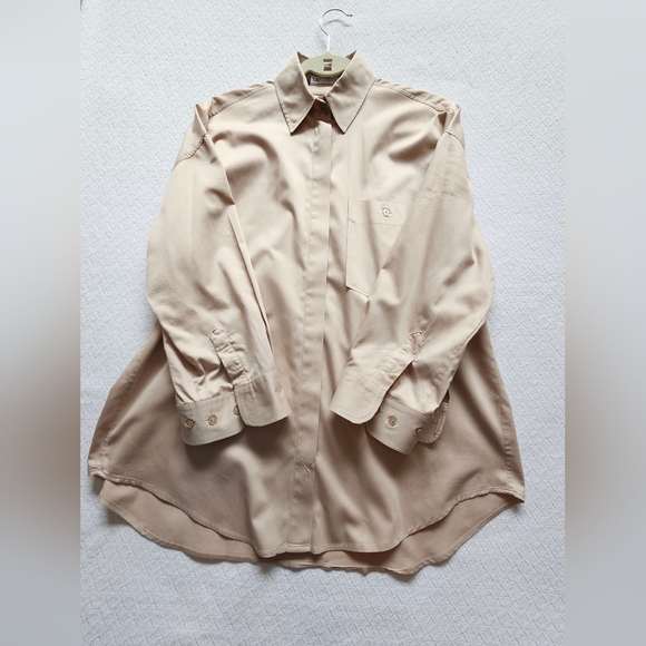 ZARA Satin Effect Poplin Special Edition Oversized Buttondown Shirt. Small. - Picture 11 of 13